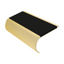 Bullnose Aluminium Stair Nosing 2.75m Single Insert 39mm