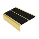 Square Aluminium Stair Nosing 2.44m 93mm Tread 32mm Riser