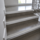 Dolphin grey insert option for 60x55mm rakeback aluminium stair nosing