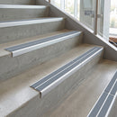 Rakeback Stair Nosing 85x32mm 3mm Aluminium Anti Slip Insert