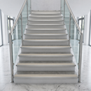 Rakeback Stair Nosing 85x32mm 3mm Aluminium Anti Slip Insert