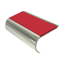 Bullnose Aluminium Stair Nosing 2.75m Single Insert 39mm