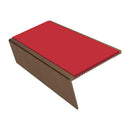 Aluminium Stair Nosing 2.75m 46mm Tread 25mm Riser