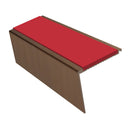 Aluminium Stair Nosing Rake Back 2.75m 62mm Heavy Duty