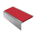 Square Aluminium Stair Nosing 2.44m Single Insert