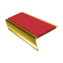 Aluminium Stair Nosing 2.75m Rake Back Single Insert Strip