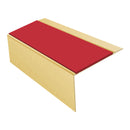 Square Ramp Back Aluminium Stair Nosing Single Channel | Length 2.44m x Tread 70mm