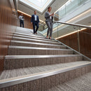 Safety Stair Nosing 66x32mm DDA Compliant Aluminium Commercial