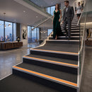Safety Stair Nosing 66x32mm DDA Compliant Aluminium Commercial