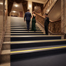 Safety Stair Nosing 66x32mm DDA Compliant Aluminium Commercial