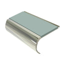 Bullnose Aluminium Stair Nosing 2.75m Single Insert 39mm