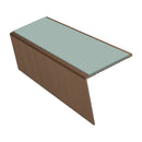 Rakeback Aluminium Stair Nosing 2.75m 56mm Custom Finishes