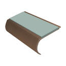 Bullnose Aluminium Stair Nosing 2.75m Single Insert 39mm