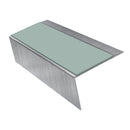 Aluminium Stair Nosing Rake Back 2.44m 70mm Single Channel