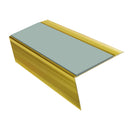 Aluminium Stair Nosing Rake Back 2.44m 70mm Single Channel