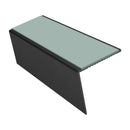 Rake Back Aluminium Stair Nosing 2.44m 56mm Tread PVC Insert