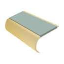 Bullnose Aluminium Stair Nosing 2.75m Single Insert 39mm
