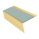 Aluminium Stair Nosing Rake Back 2.44m 70mm Single Channel