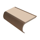 Bullnose Aluminium Stair Nosing 2.75m Single Insert 39mm