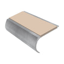 Bullnose Aluminium Stair Nosing 2.75m Single Insert 39mm