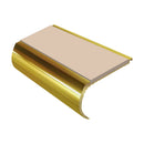 Bullnose Aluminium Stair Nosing 2.75m Single Insert 39mm