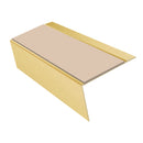 Aluminium Stair Nosing Rake Back 2.44m 70mm Single Channel