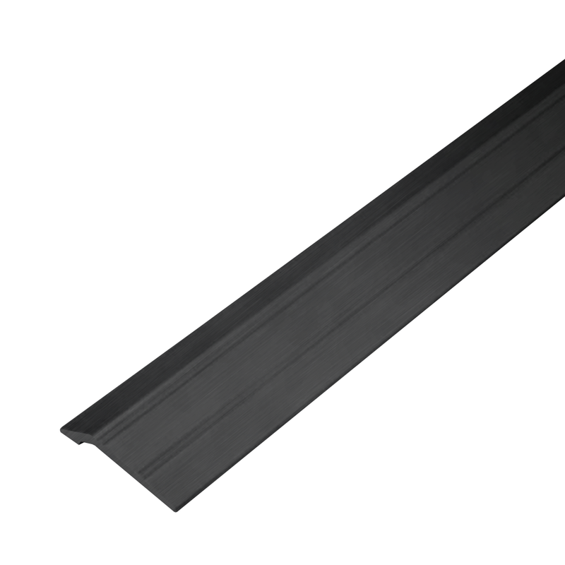 Medium Lino Edge Trim for Carpet, Wood & Laminate Flooring - Smooth Transition Profile up to 4.5mm Thick - Various Finishes Available