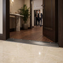 Pewter finish on 38mm ramp threshold profile for LVT floors