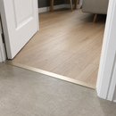 Self Adhesive Aluminium Cover Plate 38mm for Laminate & LVT Floors