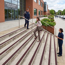 Self Adhesive Aluminium Oxide Anti-Slip Safety Grip Tape 25mm for Laminate & Tile Floors