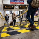 Self Adhesive Aluminium Oxide Anti-Slip Safety Grip Tape 25mm for Laminate & Tile Floors