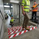 Self Adhesive Aluminium Oxide Anti-Slip Safety Grip Tape 25mm for Laminate & Tile Floors
