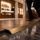 Self Adhesive Aluminium Ramp Transition Strip 43mm x 10mm for Floor Level Changes