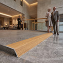 Self Adhesive Aluminium Ramp Transition Strip 43mm x 10mm for Floor Level Changes
