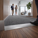 Self Adhesive Aluminium Ramp Transition Strip 50mm x 15mm for Smooth Floors