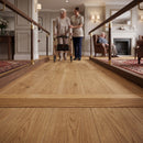 Self Adhesive Aluminium Ramp Transition Strip 50mm x 15mm for Smooth Floors