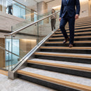 Self Adhesive Aluminium Stair Nosing 25mm x 10mm for Laminate Floors