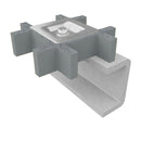 Grating Clip Sets - 316 Stainless Steel Clips with Bolts, Nuts & Washers, C' Clips, M' Clips & L' Clips for Secure Grating Installation, Durable Fastening