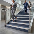 Stair Nosing 57x55mm DDA Compliant Aluminium PVC