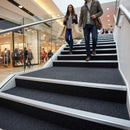 Stair Nosing 57x55mm DDA Compliant Aluminium PVC