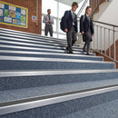 Stair Nosing 57x55mm DDA Compliant Aluminium PVC