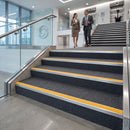 Stair Nosing 57x55mm DDA Compliant Aluminium PVC