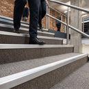 Stair Nosing 57x55mm DDA Compliant Aluminium PVC