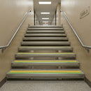 Anti Slip Stair Nosing 50x30mm Commercial Aluminium Grade