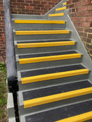 Extreme Core Non-Slip Stair Tread Covers, Aluminium Reinforced GRP, Chemical Resistant, Ideal for High Traffic Areas, Easy Installation
