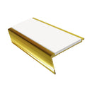 Aluminium Stair Nosing 2.75m Rake Back Single Insert Strip
