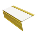 Aluminium Stair Nosing Rake Back 2.44m 70mm Single Channel