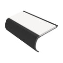 Bullnose Aluminium Stair Nosing 2.75m Single Insert 39mm