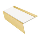 Aluminium Stair Nosing Rake Back 2.44m 70mm Single Channel