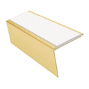 Rakeback Aluminium Stair Nosing 2.44m 62mm Tread 5mm Gauge